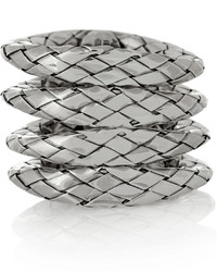 Серебряное кольцо от Bottega Veneta