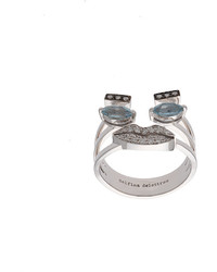 Серебряное кольцо от Delfina Delettrez