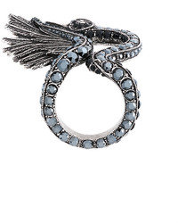 Серебряное кольцо от Lanvin