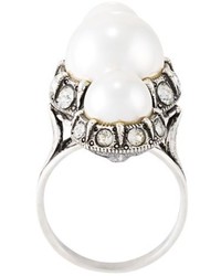 Серебряное кольцо от Lanvin
