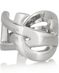 Серебряное кольцо от Saint Laurent