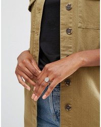 Серебряное кольцо от Weekday