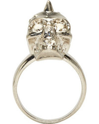 Серебряное кольцо от Alexander McQueen
