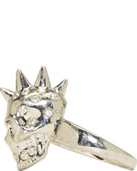 Серебряное кольцо от Alexander McQueen