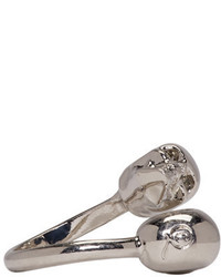 Серебряное кольцо от Alexander McQueen