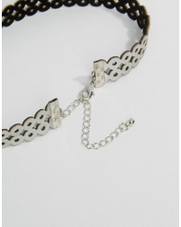 Серебряное ожерелье-чокер от Asos