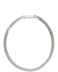 Серебряное ожерелье-чокер от Saskia Diez