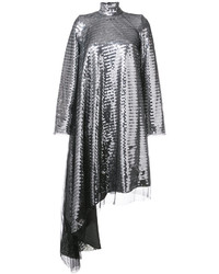 Серебряное платье от Maison Margiela