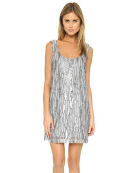 Серебряное повседневное платье с пайетками от BB Dakota
