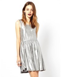 Серебряное повседневное платье от MinkPink
