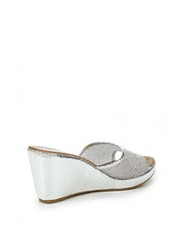 Женские серебряные босоножки от Guapissima