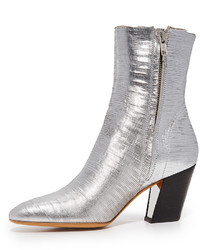 Серебряные ботильоны от IRO