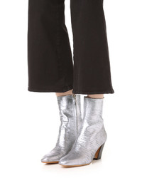 Серебряные ботильоны от IRO