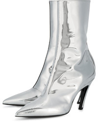 Серебряные ботильоны от Balenciaga