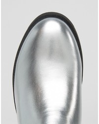 Женские серебряные ботинки челси от Park Lane