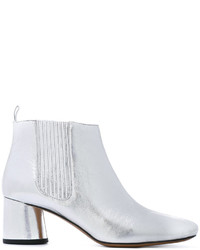 Женские серебряные ботинки челси от Marc Jacobs