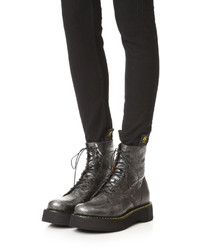 Женские серебряные ботинки от R 13