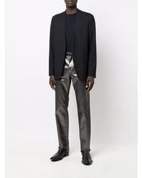 Мужские серебряные джинсы от Etro