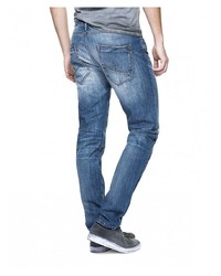 Мужские серебряные джинсы от United Colors of Benetton