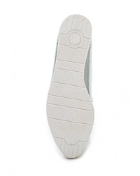 Женские серебряные замшевые лоферы от Catisa