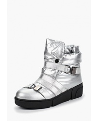 Женские серебряные зимние ботинки от Mon Ami