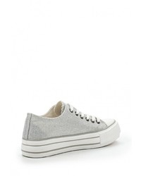 Женские серебряные кеды от Catherine