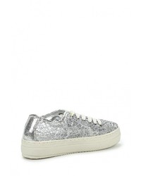 Женские серебряные кеды от Findlay