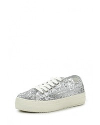 Женские серебряные кеды от Findlay