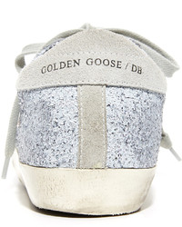 Женские серебряные кеды от Golden Goose Deluxe Brand