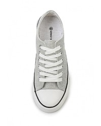 Женские серебряные кеды от Ideal