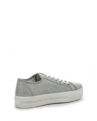 Женские серебряные кеды от Justin