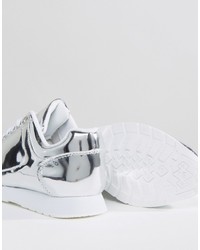 Женские серебряные кеды от Blink