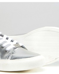 Женские серебряные кеды от Faith