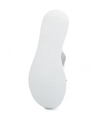 Женские серебряные кожаные босоножки от Martin Pescatore