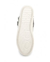 Женские серебряные кожаные кеды от Aldo