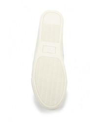 Женские серебряные кожаные кеды от Avenir