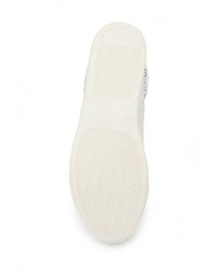 Женские серебряные кожаные кеды от Stella Rossa