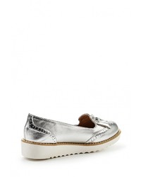Женские серебряные кожаные лоферы от Fiori&amp;Spine