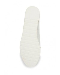 Женские серебряные кожаные лоферы от Guapissima