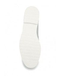 Женские серебряные кожаные лоферы от Kg Kurt Geiger