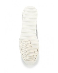 Женские серебряные кожаные лоферы от Sergio Todzi