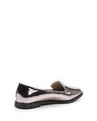 Женские серебряные кожаные лоферы от Tom &amp; Eva