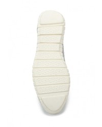 Женские серебряные кожаные слипоны от Anesia