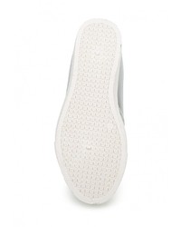 Женские серебряные кожаные слипоны от Martin Pescatore