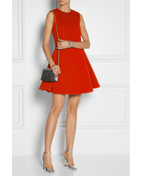 Серебряные кожаные туфли от Reed Krakoff