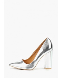 Серебряные кожаные туфли от Bellamica