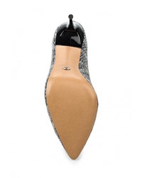 Серебряные кожаные туфли от Dino Ricci