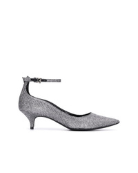 Серебряные кожаные туфли от MICHAEL Michael Kors