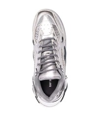 Мужские серебряные кроссовки от Raf Simons
