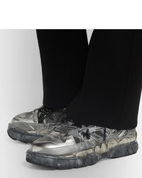 Мужские серебряные кроссовки от Maison Margiela